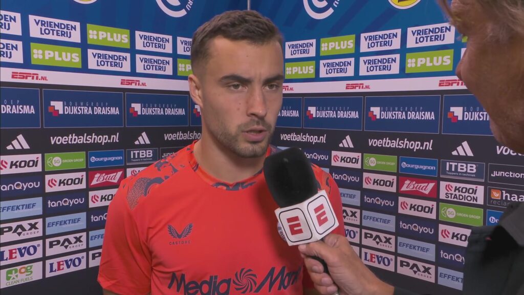 Charles Vanhoutte tijdens een eerder interview bij ESPN